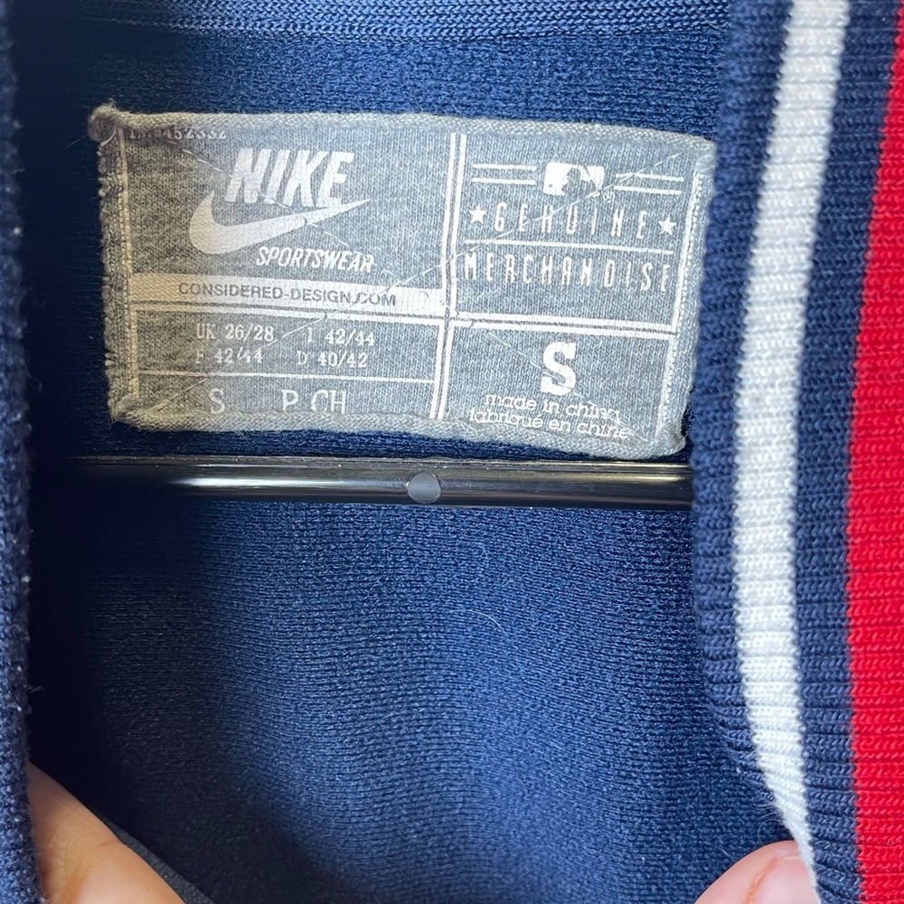 Nike Boston Red Sox MLB Baseball Cooperstown Collection‎ Jacket Women's Size Sm - Picture 5 of 6